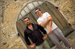 Jean-Marie Berrux and Jean-Pascal Sarnin at Maison Sarnin-Berrux.
