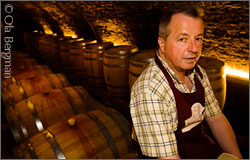 Jean-Claude Brelière at Domaine Brelière in Rully.
