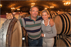 Philippe and Christine Drouhin, Domaine Drouhin-Laroze.