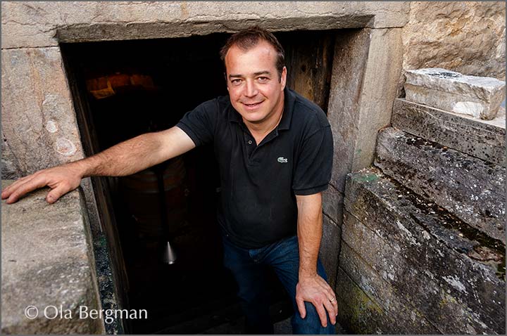 Jérôme Galeyrand, Domaine Galeyrand, Gevrey-Chambertin.