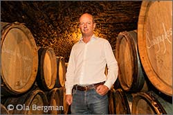 François de Nicolay at Domaine Chandon de Briailles.