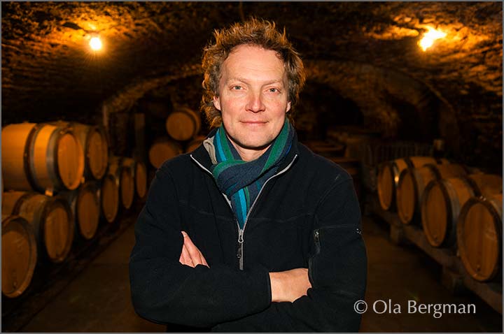 Richard Bos at Maison JanotsBos in Meursault.