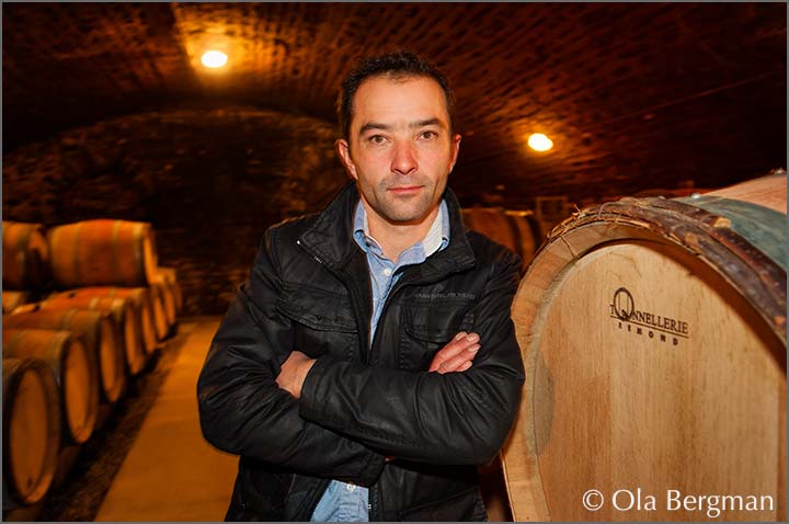 Guillaume Camus at Domaine Camus-Bruchon in Savigny-lès-Beaune.