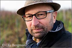 Dominique Gruhier at Domaine Dominique Gruhier in Épineuil, Burgundy.