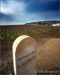 Volnay premier cru Clos du Verseuil, Domaine Yvon Clerget.